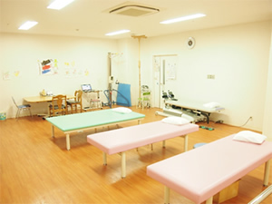 本館３F病棟リハビリテーションルームの写真